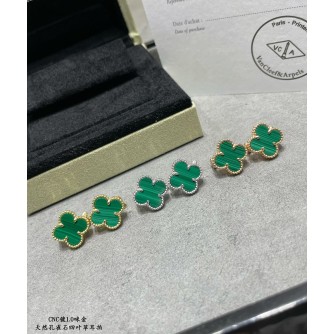 반클 알함브라 빈티지 이어링 귀걸이 (컬러 그린)