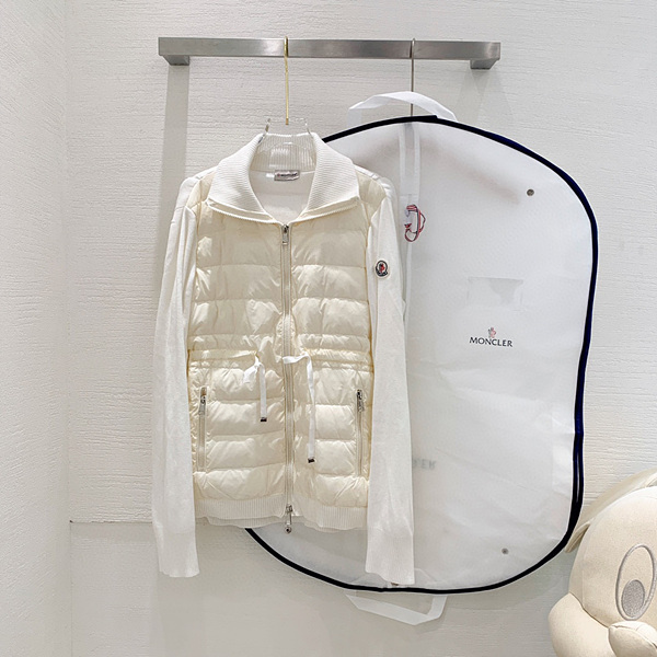 몽클레어 패딩 가디건 (아이보리 / 블랙 2COLOR)