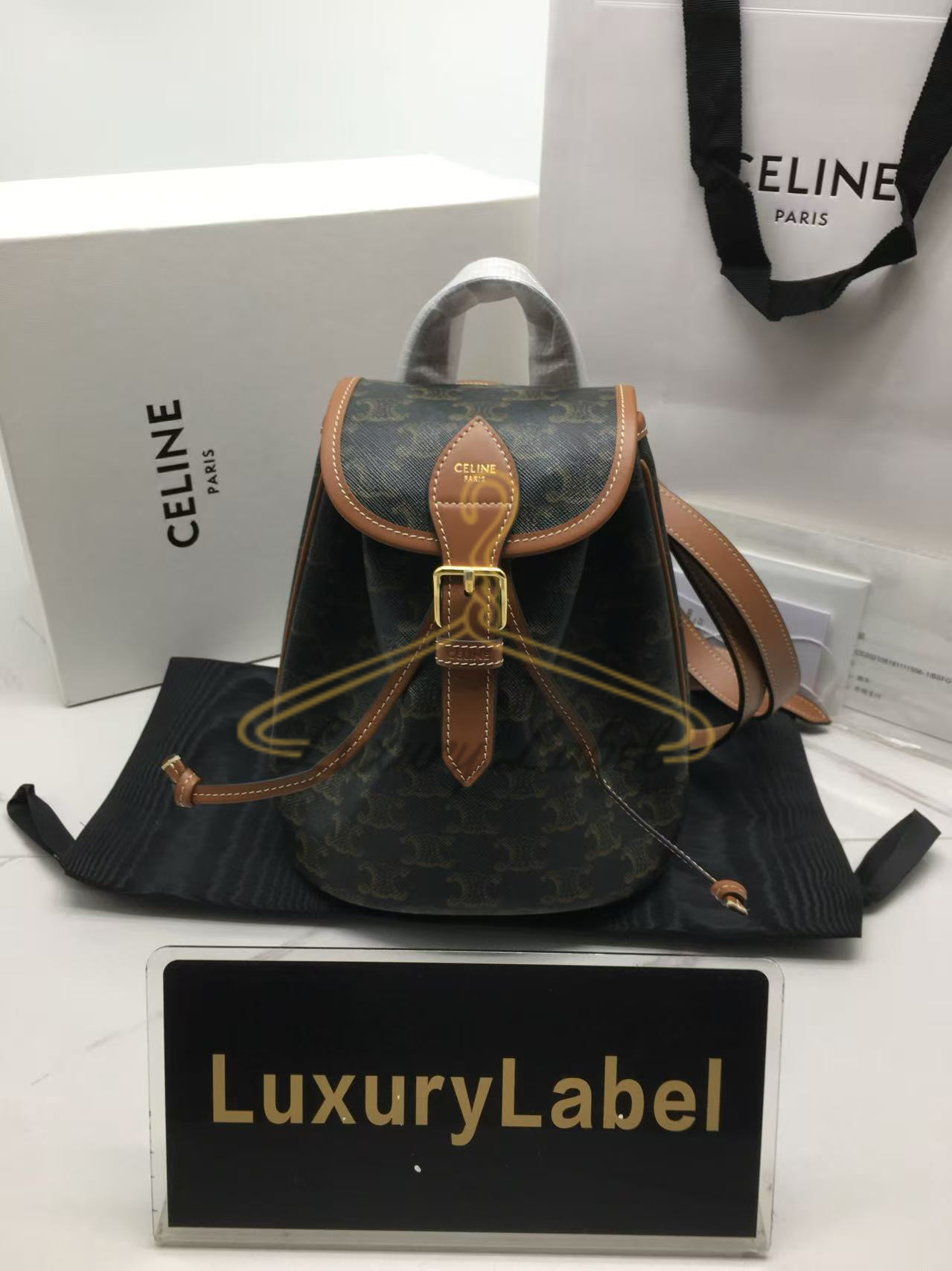 셀린느 카바스 미니 백팩