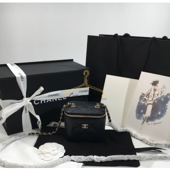 샤넬 베니티 미니 백 (캐비어)