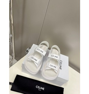 셀린느 23ss celine 로고 스크래치 스트랩 샌들