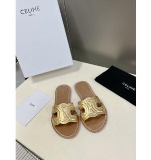 셀린느 23ss celine 카프스킨 트리오페 뮬 슬라이드