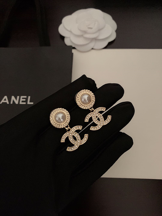 샤넬 chanel 펄 귀걸이