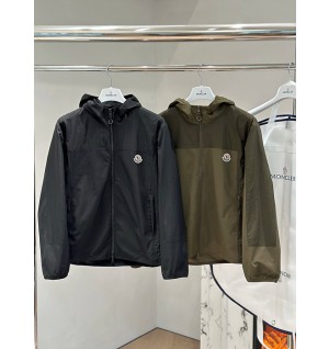몽클레어 바람막이 (남성용) (컬러 블랙,카키)