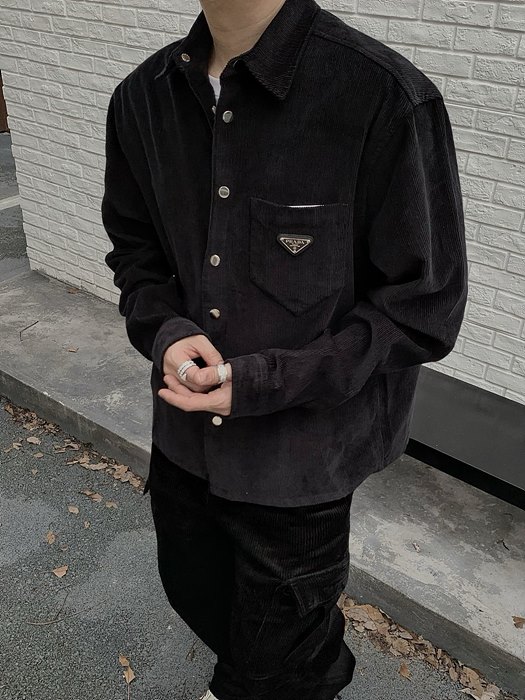 프라다 코듀로이 자켓 (남성용)