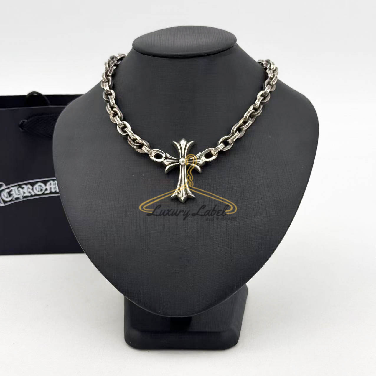 크롬하츠 십자가 크로스볼 체인 목걸이