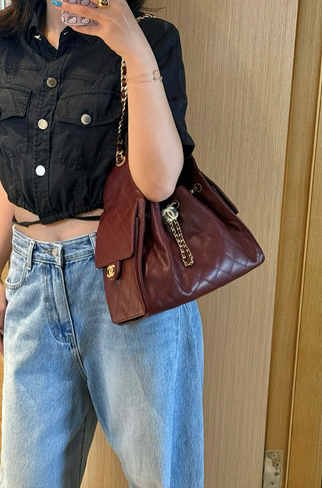 샤넬 25c 크루즈 뉴 호보백 스몰 (25백)