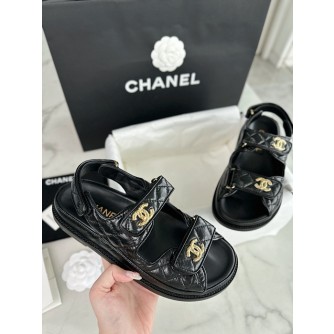 샤넬 24C 벨크로 샌들