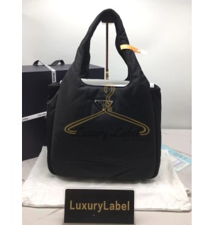 프라다 소프트 나파가죽 미디움 패딩백