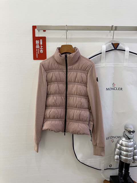 몽클레어 아프리아테 니트패딩 (컬러 블랙, 연핑크)