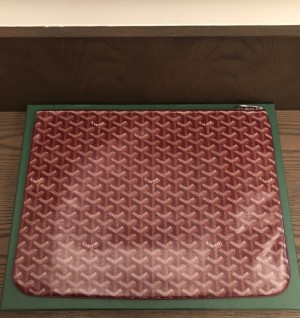 고야드 세나 클러치 MM /GM (컬러 버건디)