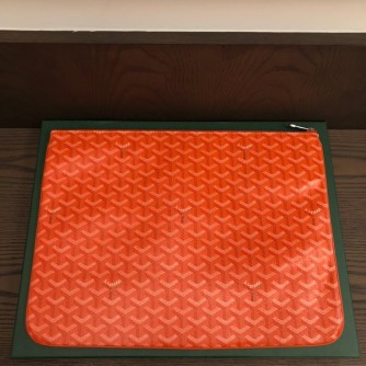 고야드 세나 클러치 MM /GM (컬러 오렌지)