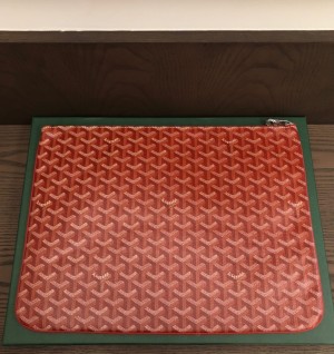 고야드 세나 클러치 MM /GM (컬러 레드)