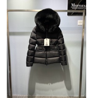 몽클레어 극소량 상품 보에드 패딩 (100% 폭스퍼)