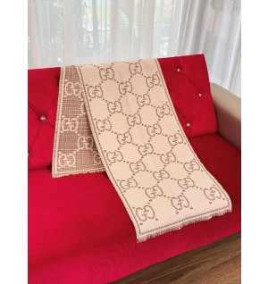 구찌 울 자카드 머플러