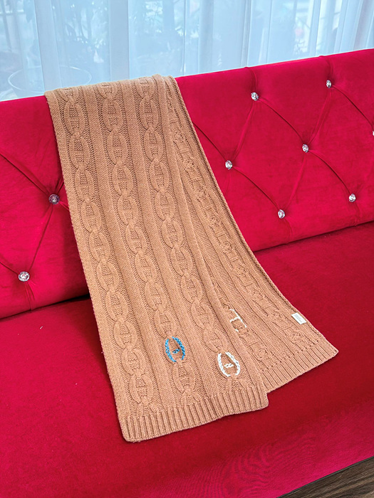 에르메스 H HOUSE 니트 스페셜 캐시미어 머플러