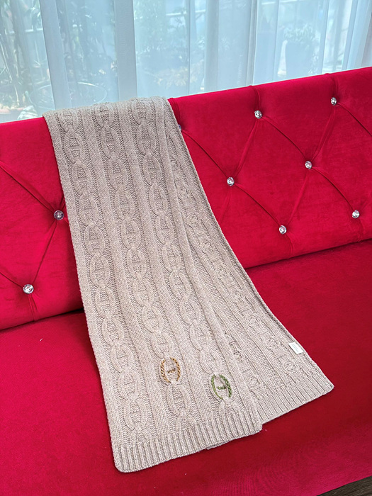 에르메스 H HOUSE 니트 스페셜 캐시미어 머플러