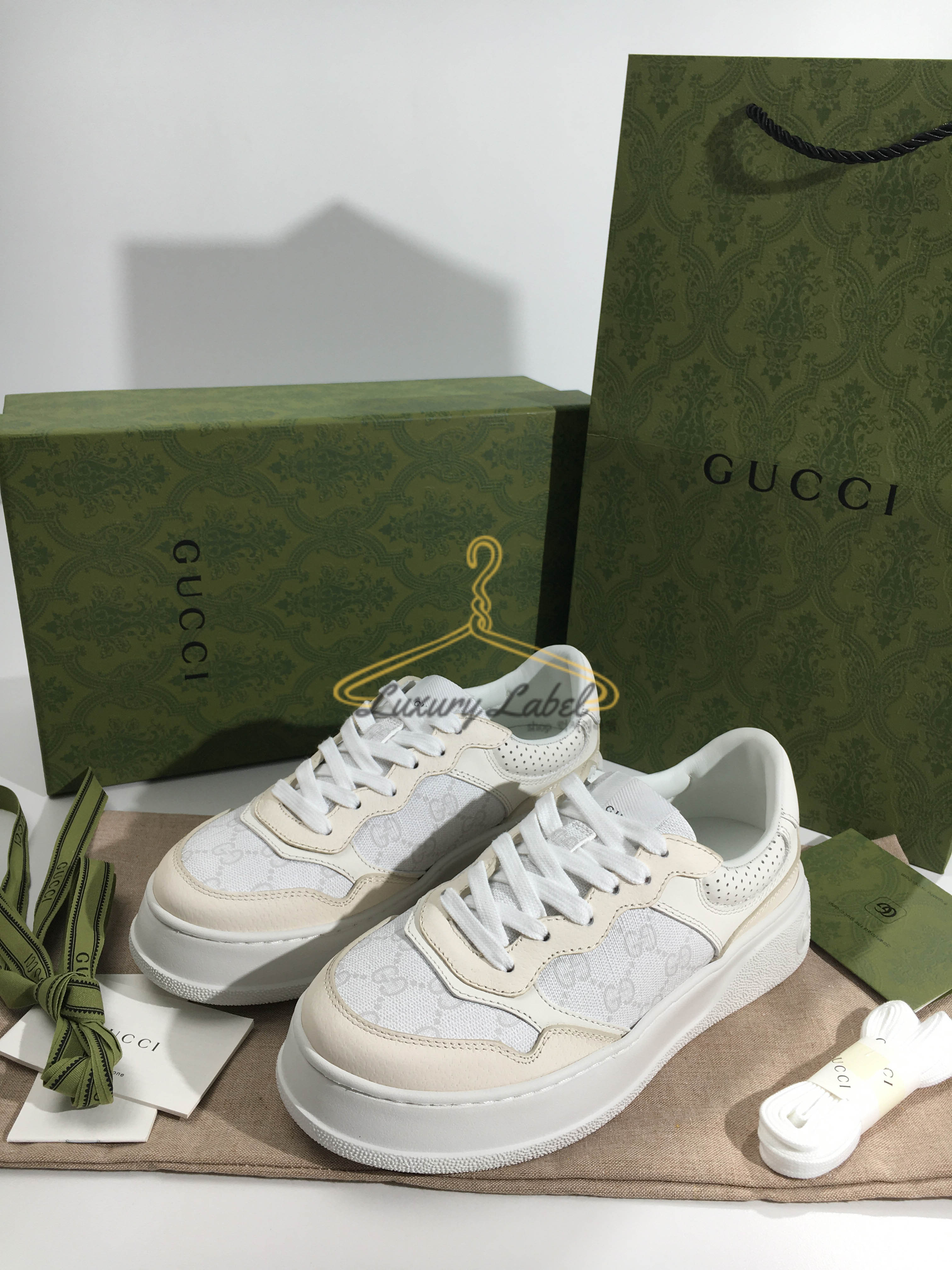 구찌 청키B GG 스니커즈 (남녀공용)