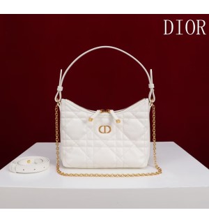 디올 미스 카로 디올링 미니 체인백 (컬러 화이트)