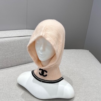 샤넬 CC 로고 후드 바라클라바