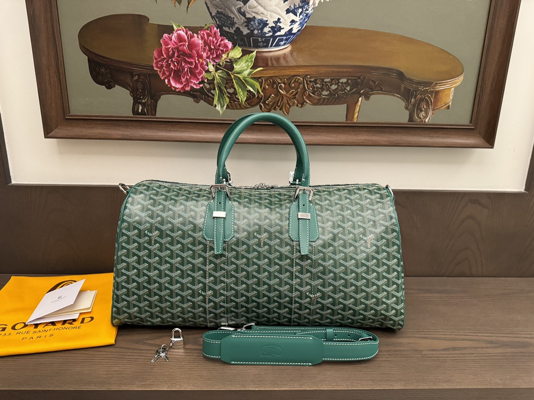 고야드 크로아지에 보스턴백 45cm/50cm (컬러 그린) (신형)