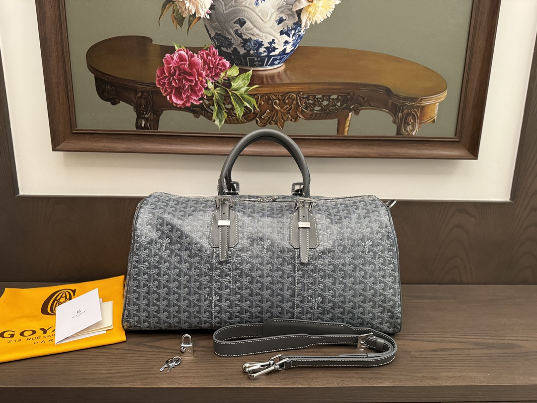 고야드 크로아지에 보스턴백 45cm/50cm (컬러 그레이) (신형)