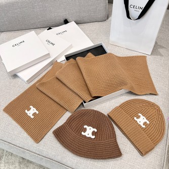 셀린느 캐시미어 비니, 버킷햇 비니 & 머플러