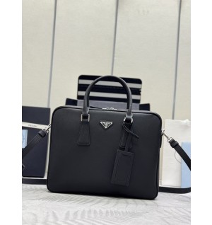 프라다 사피아노 레더 브리프케이스 숄더백 서류가방 2VE011 (가죽 숄더끈.ver)
